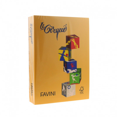 Hartie colorata 80g/mp A4 201 galben auriu