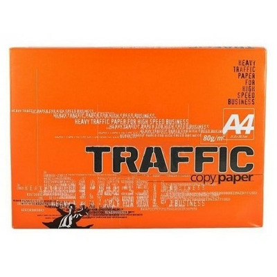 Hartie Copiator A4, 500 Coli, Traffic 80gr/mp