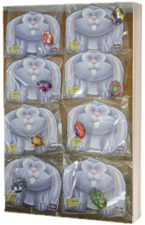 Iepurele - carte de colorat