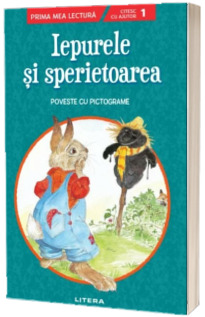 Iepurele si sperietoarea. Poveste cu pictograme. Citesc cu ajutor (Nivelul 1)