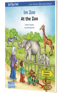 Im Zoo Kinderbuch. Deutsch-Englisch
