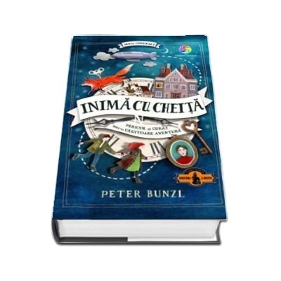 Inima cu cheita - Primul volum din seria Cogheart. Pericol si curaj intr-o uluitoare aventura