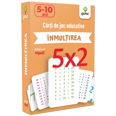 Inmultirea (Carti de joc educative)