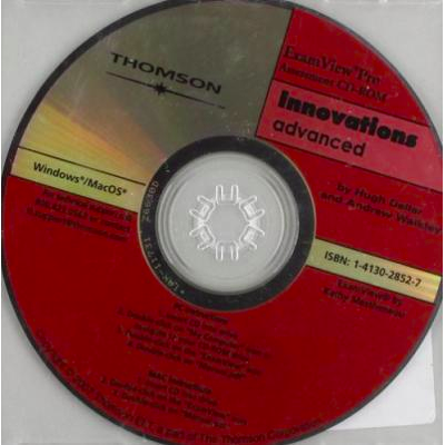 Innovations Advanced. Examview CD Rom