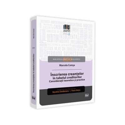 Inscrierea creantelor in tabelul creditorilor