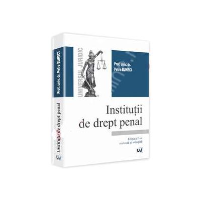 Institutii de drept penal. Teste grila