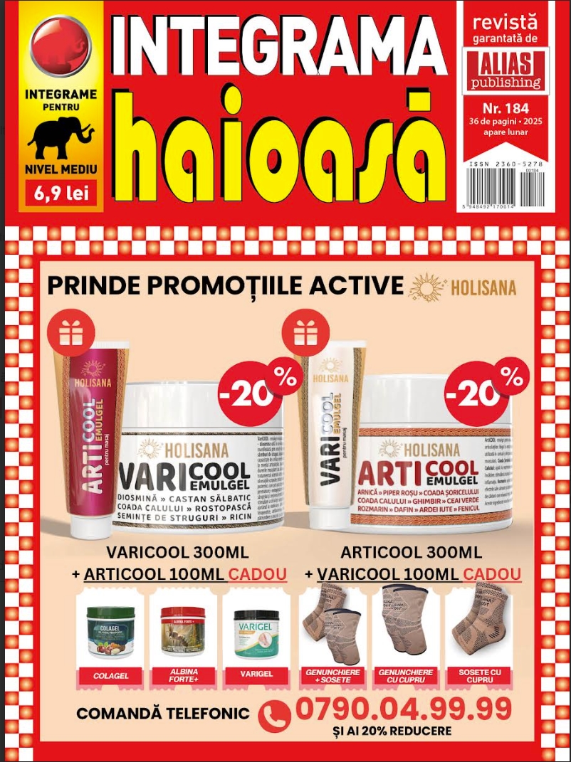 Integrama Haioasa. Revista numarul 184 - Nivel Mediu