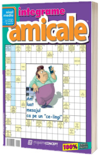 Integrame amicale, numarul 230. Revista de integrame de nivel mediu