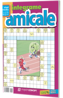 Integrame amicale, numarul 275. Revista de integrame de nivel mediu