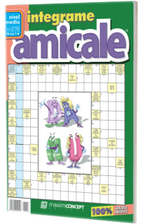 Integrame amicale, numarul 276. Revista de integrame de nivel mediu