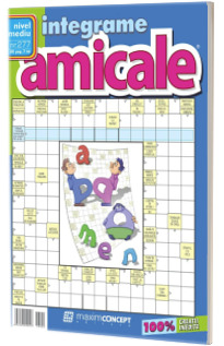 Integrame amicale, numarul 277. Revista de integrame de nivel mediu