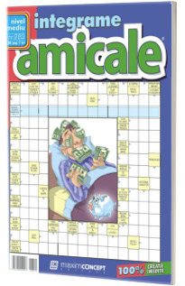 Integrame amicale, numarul 283. Revista de integrame de nivel mediu