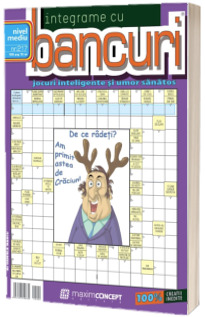 Integrame cu bancuri, numarul 217. Jocuri inteligente si umor sanatos. Nivel mediu