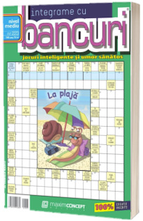 Integrame cu bancuri, numarul 223. Jocuri inteligente si umor sanatos. Nivel mediu