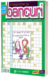 Integrame cu bancuri, numarul 230. Jocuri inteligente si umor sanatos. Nivel mediu