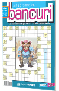 Integrame cu bancuri, numarul 265. Jocuri inteligente si umor sanatos. Nivel mediu