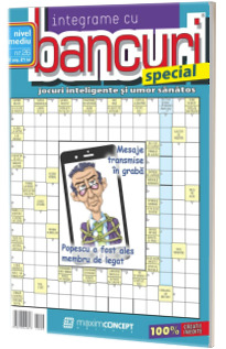 Integrame cu bancuri special, numarul 26. Jocuri inteligente si umor sanatos