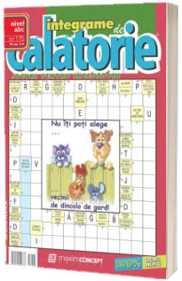 Integrame de calatorie, numarul 175. Revista de integrame de nivel ABC