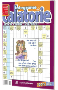 Integrame de calatorie, numarul 201. Revista de integrame de nivel ABC