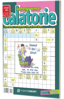 Integrame de calatorie, numarul 202. Revista de integrame de nivel ABC