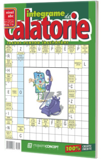 Integrame de calatorie, numarul 204. Revista de integrame de nivel ABC