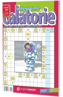 Integrame de calatorie, numarul 206. Revista de integrame de nivel ABC