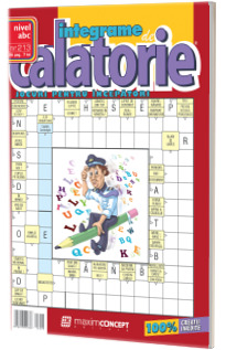 Integrame de calatorie, numarul 213. Revista de integrame de nivel ABC