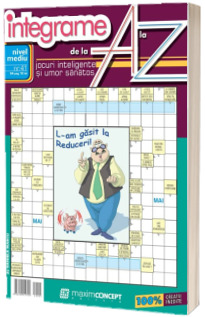 Integrame de la A la Z, numarul 41. Revista de integrame de nivel mediu