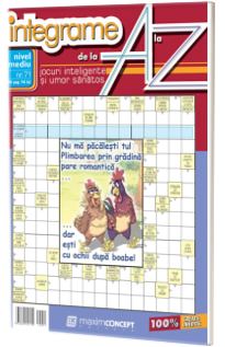 Integrame de la A la Z, numarul 71. Revista de integrame de nivel mediu