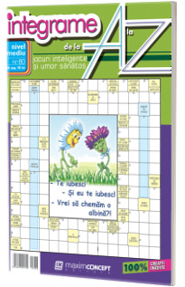 Integrame de la A la Z, numarul 80. Revista de integrame de nivel mediu