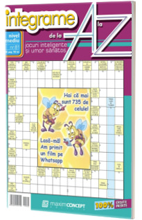 Integrame de la A la Z, numarul 81. Revista de integrame de nivel mediu