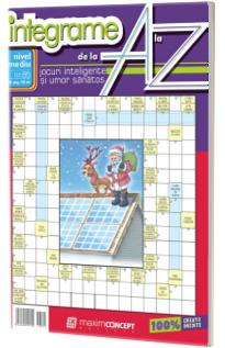 Integrame de la A la Z, numarul 85. Jocuri inteligente si umor sanatos. Revista de integrame de nivel mediu