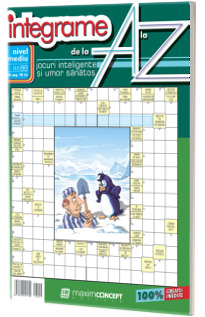 Integrame de la A la Z, numarul 86. Revista de integrame de nivel mediu