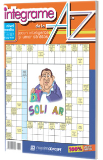 Integrame de la A la Z, numarul 87. Revista de integrame de nivel mediu
