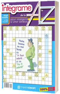 Integrame de la A la Z, numaul 38. Revista de integrame de nivel mediu