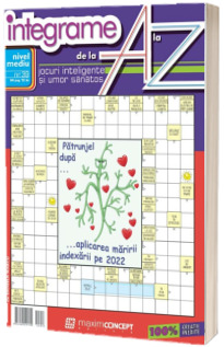 Integrame de la A la Z, numaul 39. Revista de integrame de nivel mediu
