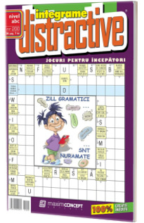 Integrame distractive, numarul 200. Jocuri pentru incepatori, nivel abc
