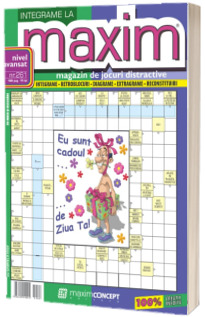 Integrame la maxim, numarul 261. Revista de integrame de nivel avansat