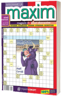 Integrame la maxim, numarul 270. Revista de integrame de nivel avansat