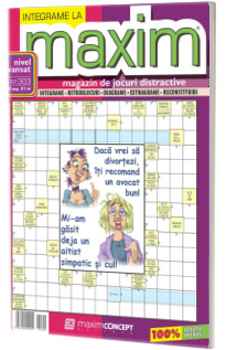 Integrame la maxim, numarul 303. Revista de integrame de nivel avansat