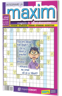 Integrame la maxim, numarul 305. Magazin de jocuri distractive. Nivel avansat