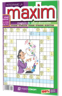 Integrame la maxim, numarul 308. Revista de integrame de nivel avansat