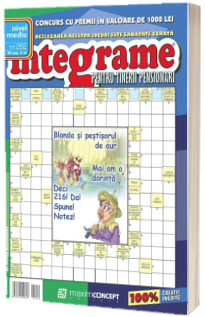 Integrame pentru tinerii pensionari, numarul 262. Revista de integrame cu grad mediu de dificultate