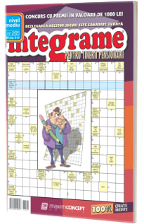 Integrame pentru tinerii pensionari, numarul 265. Revista de integrame cu grad mediu de dificultate
