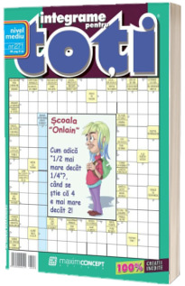 Integrame pentru toti, numarul 271. Revista de integrame de nivel mediu