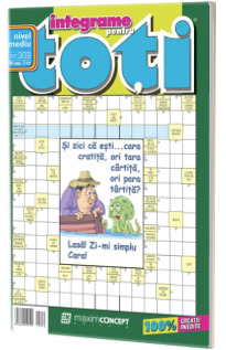 Integrame pentru toti, numarul 309. Revista de integrame de nivel mediu