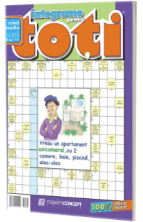 Integrame pentru toti, numarul 310. Revista de integrame de nivel mediu