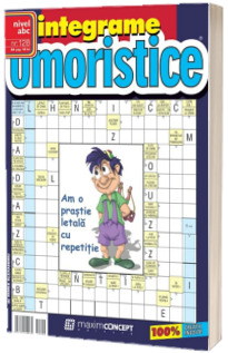 Integrame Umoristice, numarul 128. Revista de integrame de nivel ABC
