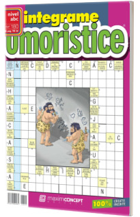 Integrame Umoristice, numarul 180. Revista de integrame de nivel ABC