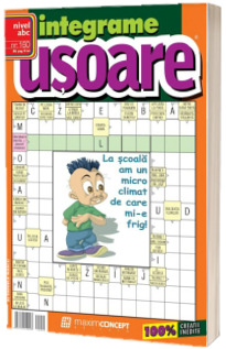 Integrame usoare, numarul 160. Revista de integrame de nivel ABC